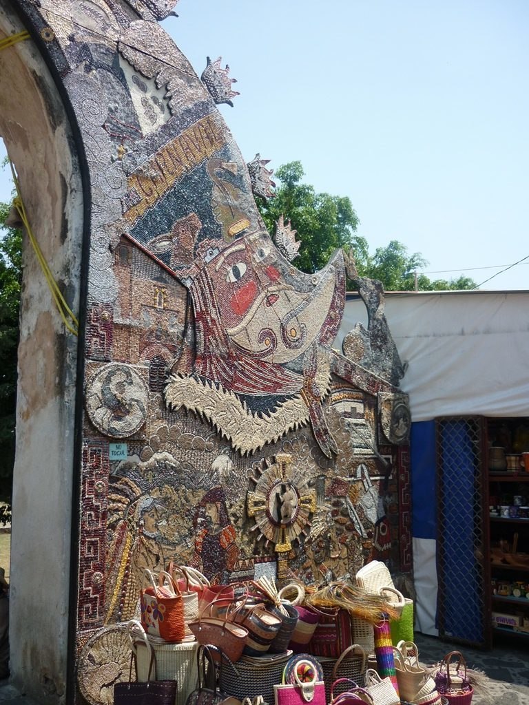 Sculpture haricot - Tepoztlán