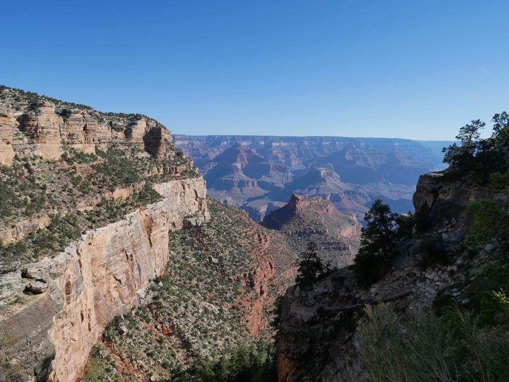 Bright Angel trail à Grand Canyon