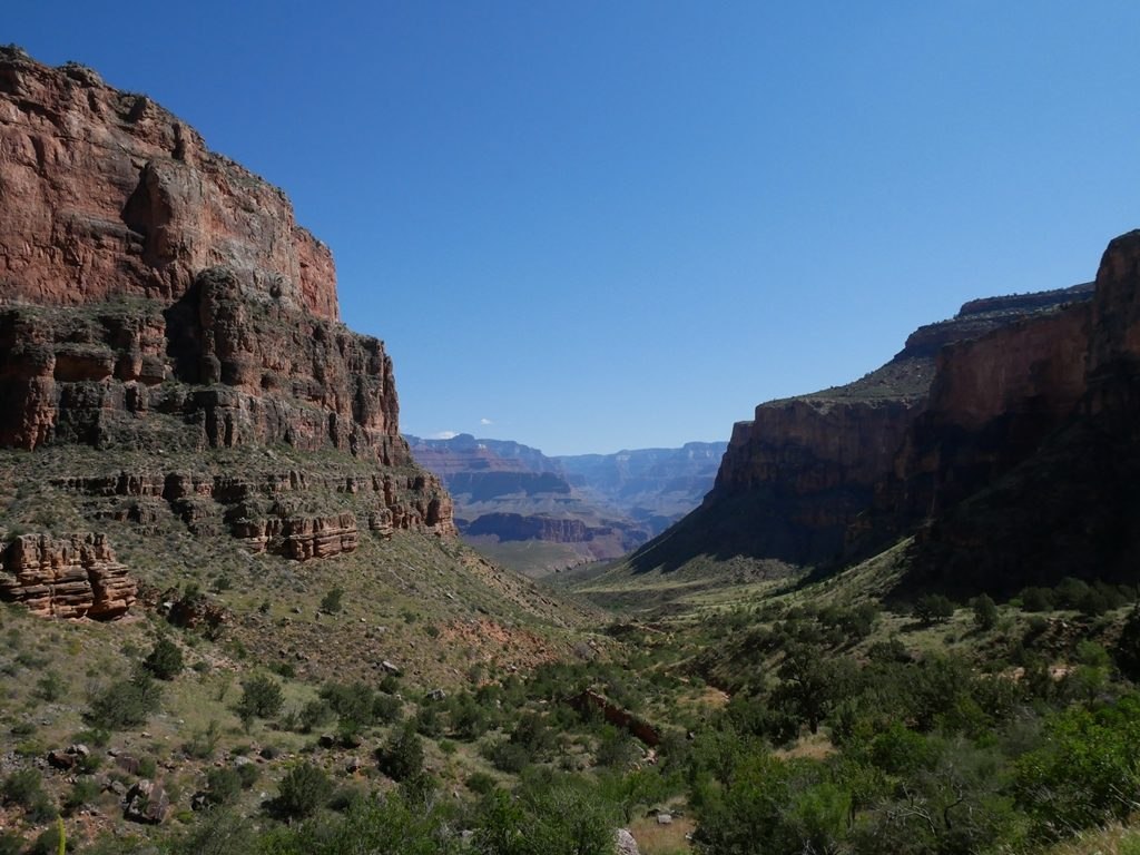 Bright Angel trail à Grand Canyon