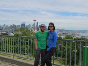 Deux Évadés dans les hauteurs de Kerry Park à Seattle