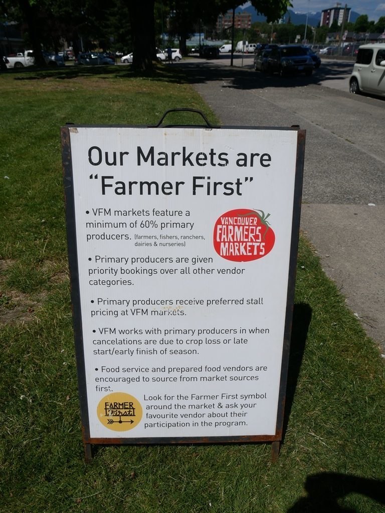 Marché fermier - Vancouver