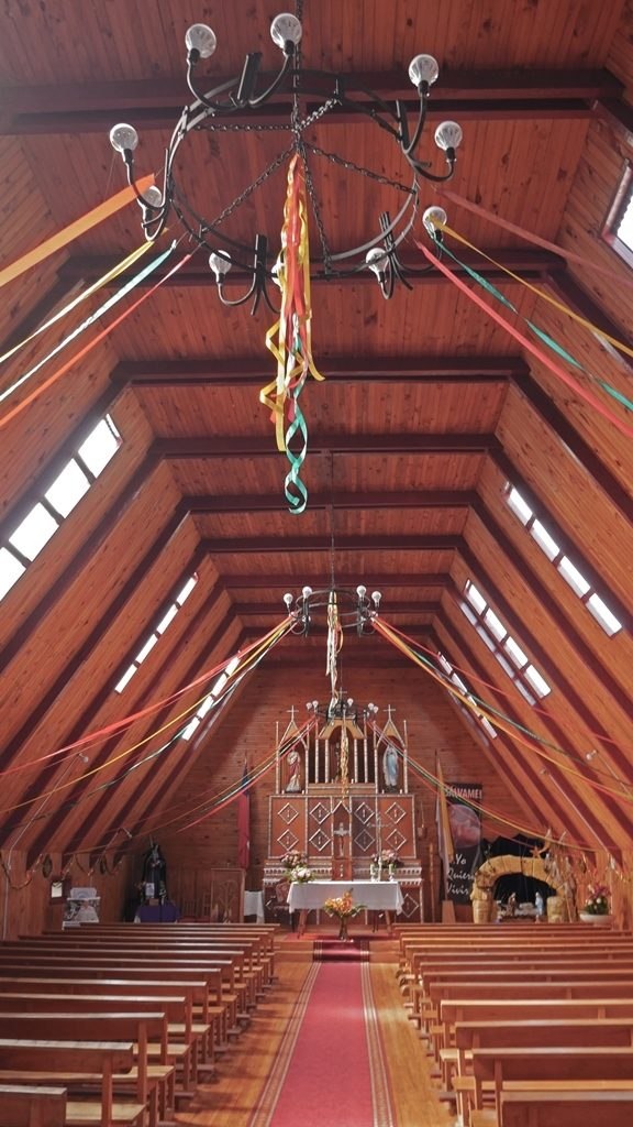 Église - intérieur à Chiloe
