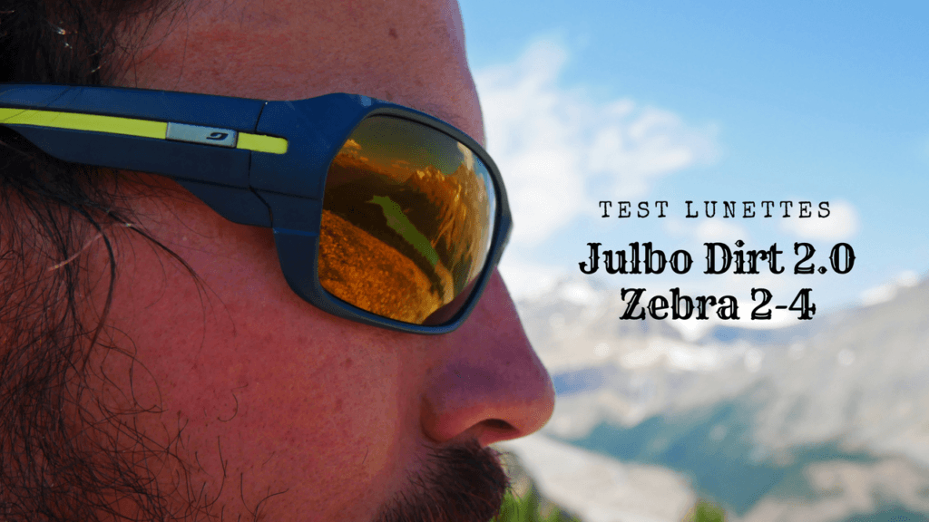Test lunettes Julbo Dirt 2.0 Zebra 2-4