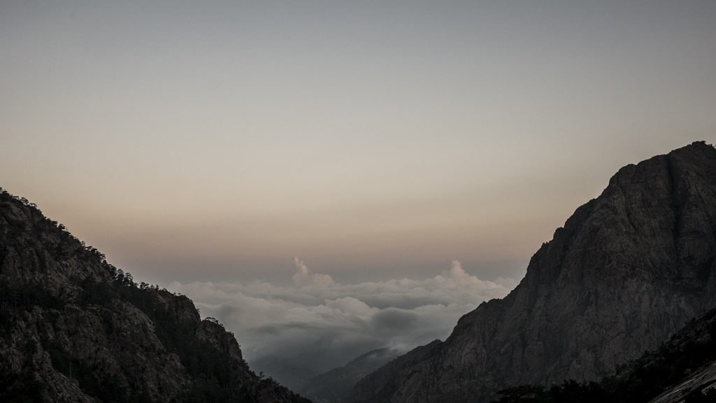 Refuge Carrozu coucher de soleil